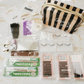 Bulk pirce No MOQ Personal Use Mini Eyelash Kit Lashes Private Label